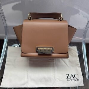 ZAC Zac Posen Brown Satchel